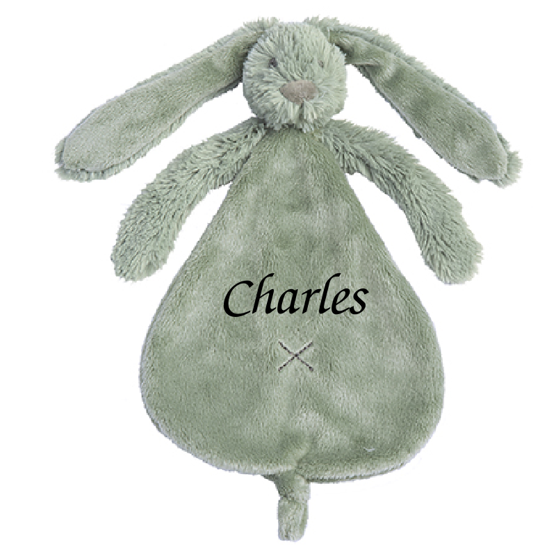  - richie the rabbit - deep green 25 cm 